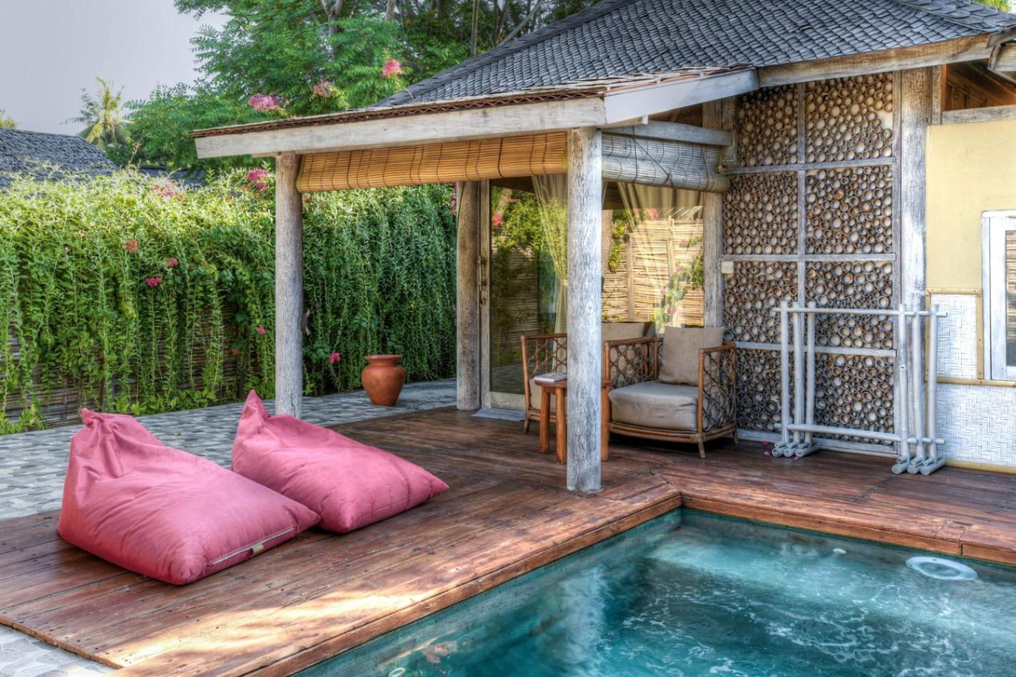 Les Villas Ottalia Yoga & Diving, Gili Meno Ngoại thất bức ảnh